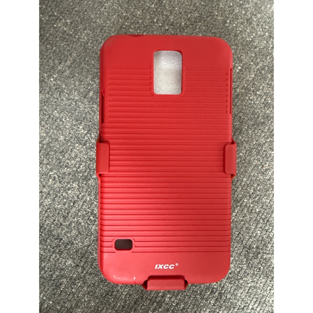 Red Ascend Series Protection Case‎ for Samsung Galaxy S5 with Screen Protector